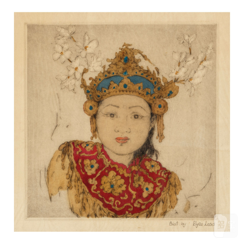 艾倫與西蒙·哈特曼伉儷珍藏 | EIGHT SOUTH-ASIAN SUBJECT HAND-COLORED PRINTS - 图3